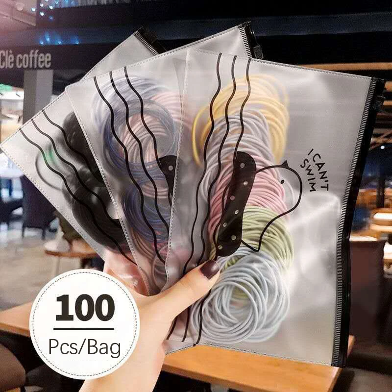 100PCS Color Women Elastic Hair Band Scrunchie Ponytail Holder Headwear Rubber Bands Girls Headband Hair Accessories
100PCS Color Women Elastic Hair Band Scrunchie Ponytail Holder Headwear Rubber Bands Girls Headband Hair Accessories
