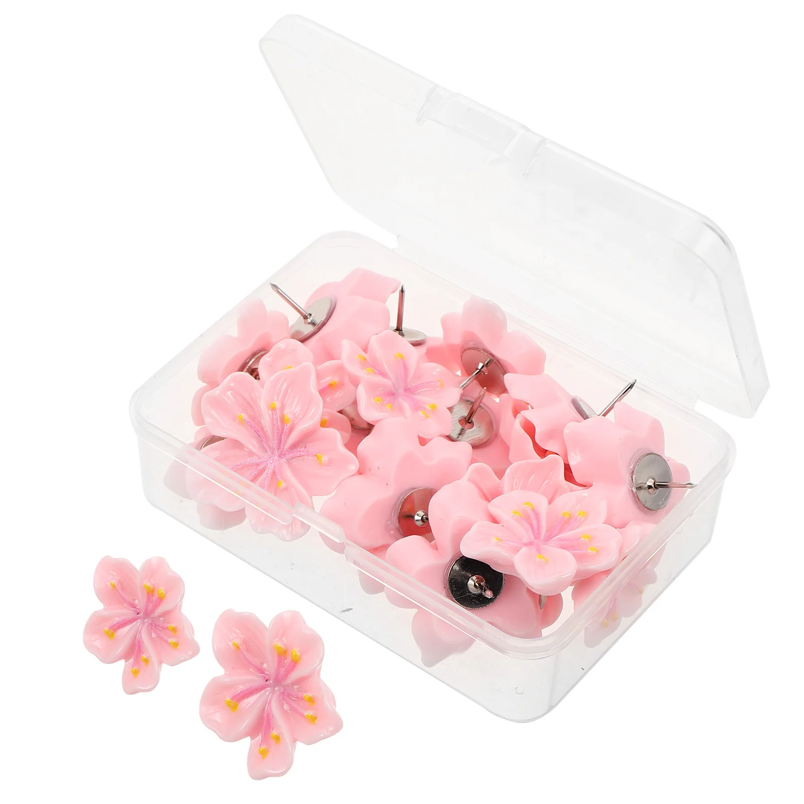 20pcs Resin Thumb Tacks Push Pins Flower Bulletin Board Decorations for Bulletin Board Wall Decoration Office Thumb Pins Use
20pcs Resin Thumb Tacks Push Pins Flower Bulletin Board Decorations for Bulletin Board Wall Decoration Office Thumb Pins Use
