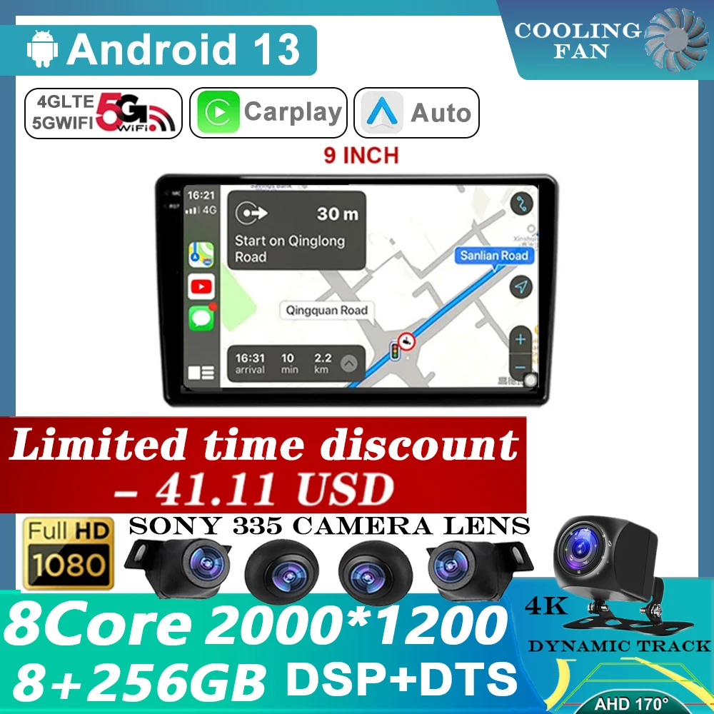 For Volkswagen Nissan Hyundai Kia Toyota Honda 2 Din 9'' 10'' Video Player Android 13 Unit GPS Universal Car Radio Multimedia
For Volkswagen Nissan Hyundai Kia Toyota Honda 2 Din 9'' 10'' Video Player Android 13 Unit GPS Universal Car Radio Multimedia