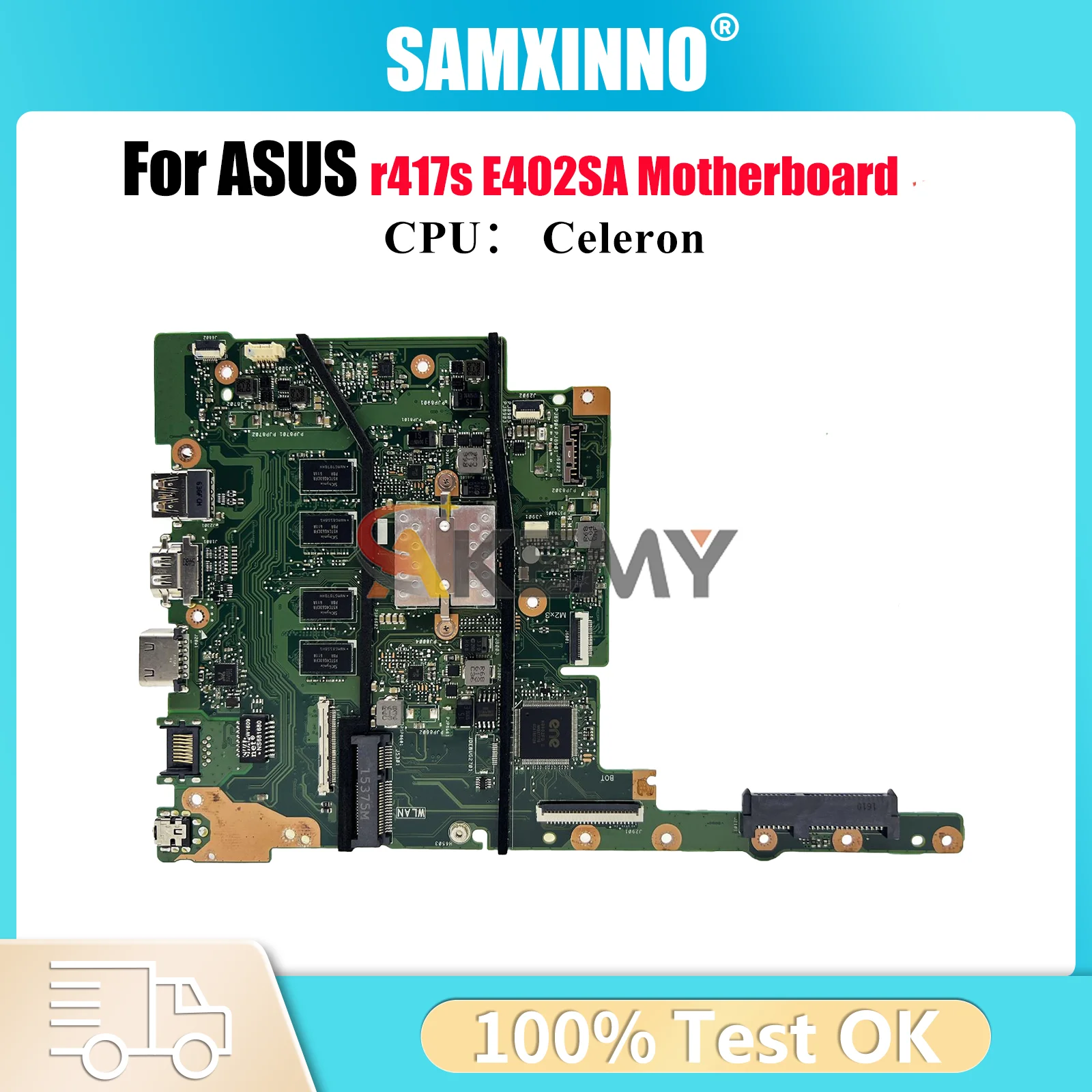 E402SA Laptop Motherboard For ASUS EeeBook E402S r417s E402SA Notebook Mainboard With Celeron CPU 100% tests OK fast shipping
E402SA Laptop Motherboard For ASUS EeeBook E402S r417s E402SA Notebook Mainboard With Celeron CPU 100% tests OK fast shipping