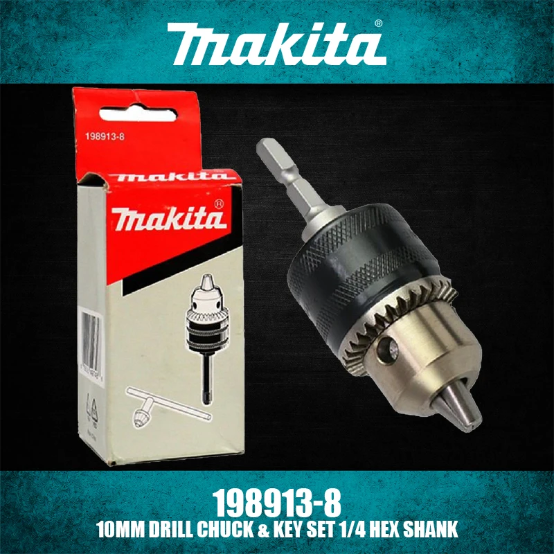 Makita 192121-3 198913-8 194041-7 Drill Chuck 1/4 HEX Shank For SDS-Plus
Makita 192121-3 198913-8 194041-7 Drill Chuck 1/4 HEX Shank For SDS-Plus