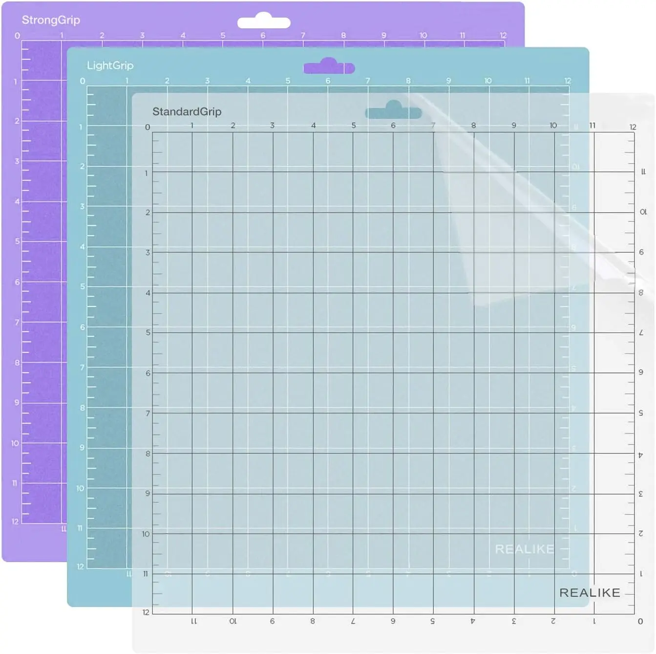 12x12 Cutting Mats for Silhouette Cameo 5/4/3/2/1, 3 Pack Standard Light Strong Grip Adhesive Non-Slip Gridded Mat for Crafts
12x12 Cutting Mats for Silhouette Cameo 5/4/3/2/1, 3 Pack Standard Light Strong Grip Adhesive Non-Slip Gridded Mat for Crafts