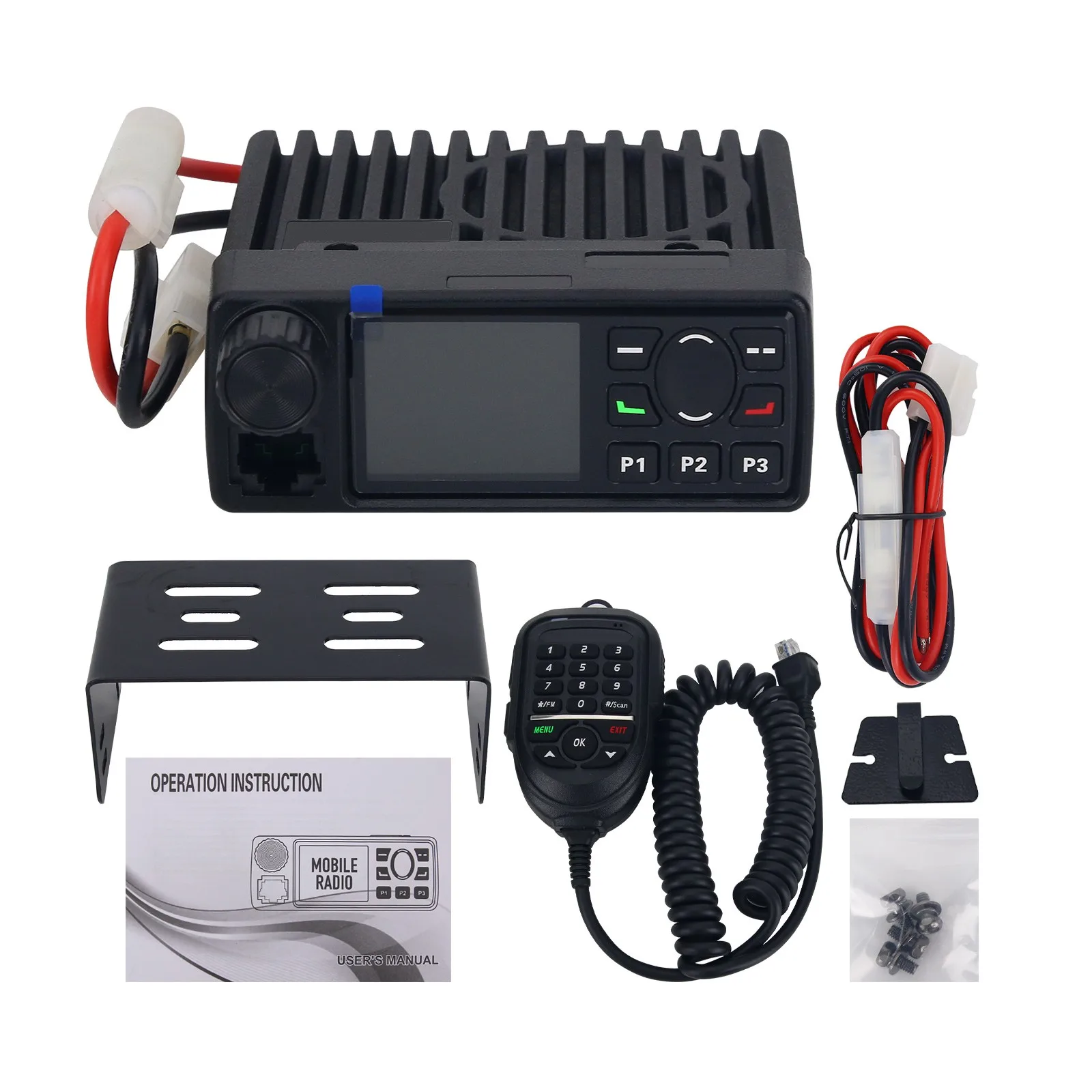 HamGeek MT-8900 Mini Mobile Radio AM FM Receiver VHF UHF Transceiver Supports Sweep Frequency
HamGeek MT-8900 Mini Mobile Radio AM FM Receiver VHF UHF Transceiver Supports Sweep Frequency