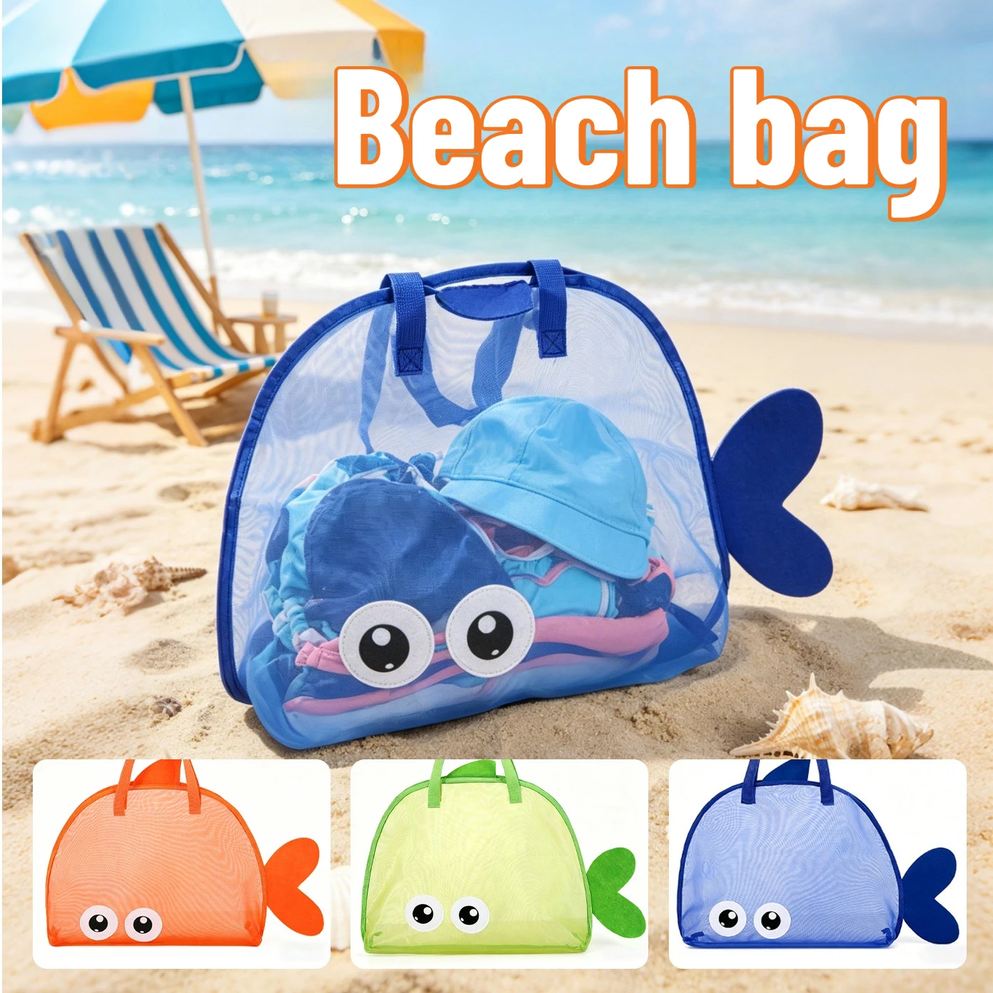 Cute Large Capacity Storage Bag Portable Foldable Mesh Sand Digging Toy Organizer Pouch for Beach Travel Outdoor Sports
Cute Large Capacity Storage Bag Portable Foldable Mesh Sand Digging Toy Organizer Pouch for Beach Travel Outdoor Sports