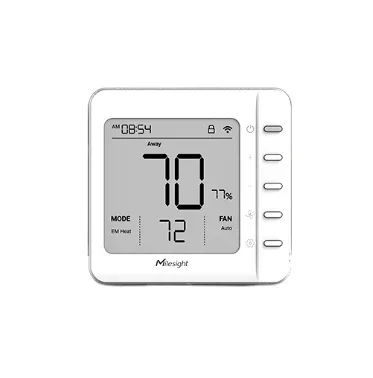 Milesight WT201 Smart Thermostat Energy-Efficient Thermostat For A Greener Comfort Future
Milesight WT201 Smart Thermostat Energy-Efficient Thermostat For A Greener Comfort Future