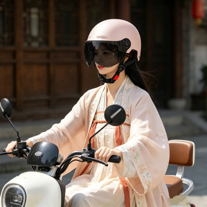 Electric scooter helmet Classic Vintage Half Face Helmet for Men Women Motorcycle Scooter MTB Bike Riding
Electric scooter helmet Classic Vintage Half Face Helmet for Men Women Motorcycle Scooter MTB Bike Riding