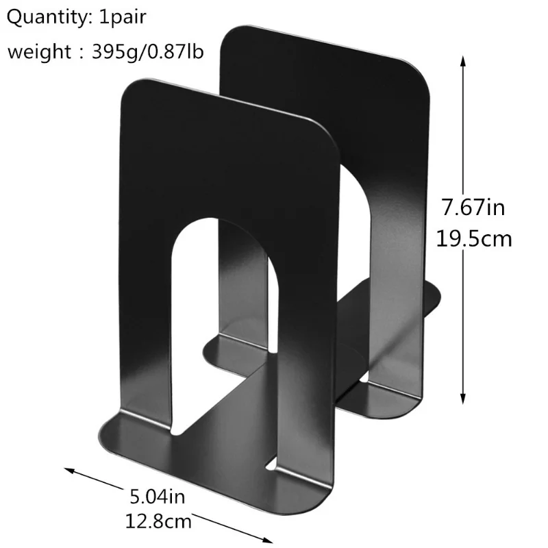 Black Bookends L-shaped Desk Organizer Desktop Book Holder School Stationery Office Accessories
Black Bookends L-shaped Desk Organizer Desktop Book Holder School Stationery Office Accessories