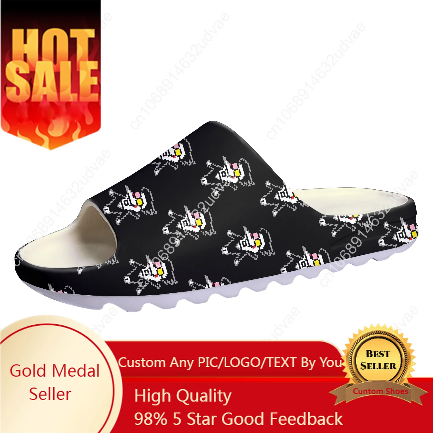 Deltarune Spamton Undertale Custom Made Soft Sole Sllipers Home Clogs Shoes Mens Womens Teenager Bathroom Beach Step In Slliper
Deltarune Spamton Undertale Custom Made Soft Sole Sllipers Home Clogs Shoes Mens Womens Teenager Bathroom Beach Step In Slliper