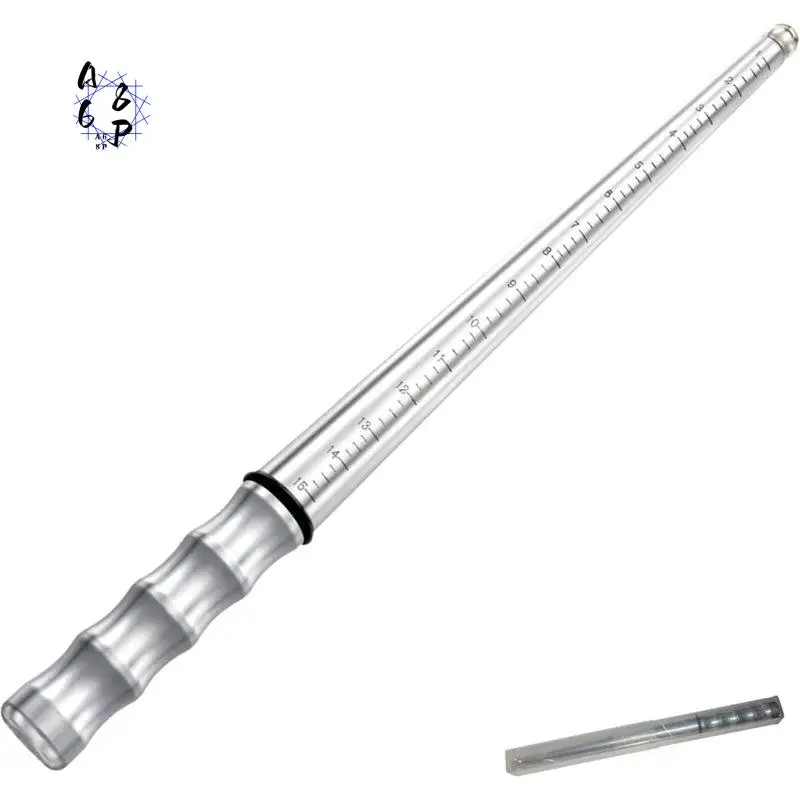 A68P-Steel Ring Mandrel Pro Stainless Steel Solid Ring Mandrel US 0-15 Mandrel Ring Sizer With 1/4 Size Hammerable Mandrel
A68P-Steel Ring Mandrel Pro Stainless Steel Solid Ring Mandrel US 0-15 Mandrel Ring Sizer With 1/4 Size Hammerable Mandrel