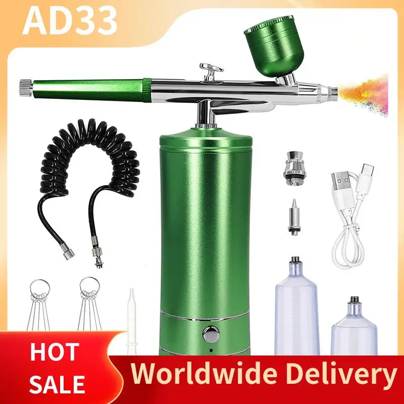 【Набор аэрографов A28I, автоматический ручной распылитель с наконечником 0,3 мм, портативные воздушные щетки для рисования, татуировки, дизайна ногтей, окраски моделей
【Набор аэрографов A28I, автоматический ручной распылитель с наконечником 0,3 мм, портативные воздушные щетки для рисования, татуировки, дизайна ногтей, окраски моделей