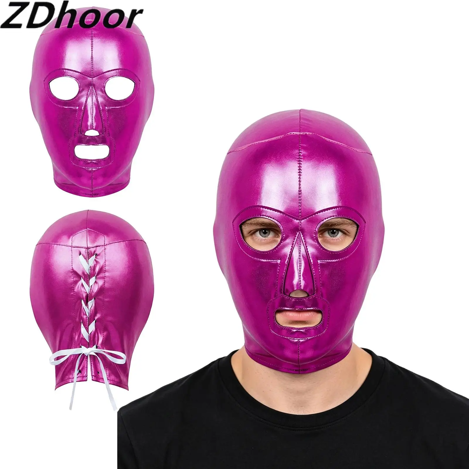 Men Wrestling Cosplay Masks Headcover Metallic Glossy Mexican Lucha Libre Costume Wear Masks Boxer Mexican Wrestling Masks
Men Wrestling Cosplay Masks Headcover Metallic Glossy Mexican Lucha Libre Costume Wear Masks Boxer Mexican Wrestling Masks