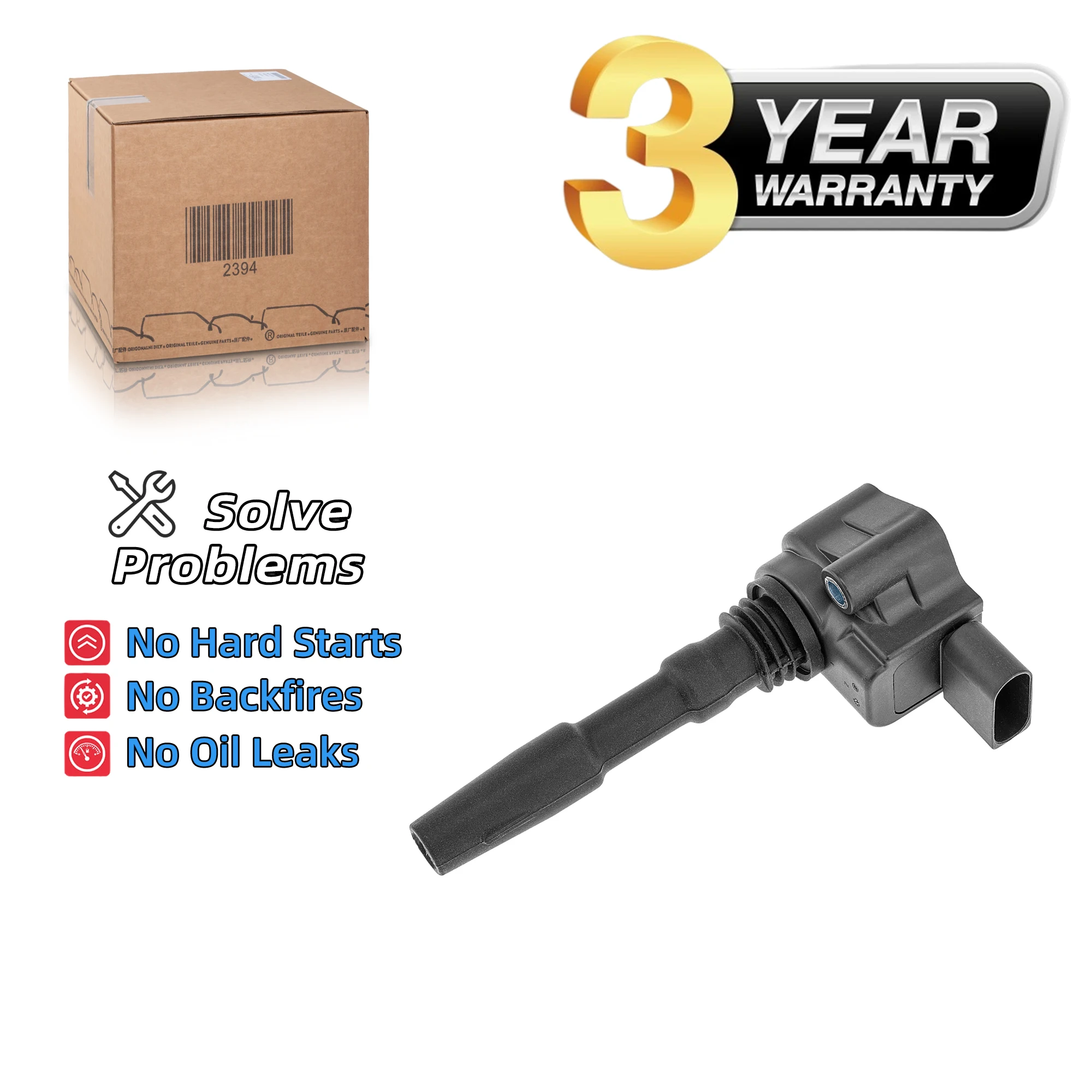 079905110N,079905110A,079905110J OEM Ignition Coil For AUDI A6 C7 S6 RS6,A7 Sportback S7,RS7,A8 D4 S8 4.0 TFSI
079905110N,079905110A,079905110J OEM Ignition Coil For AUDI A6 C7 S6 RS6,A7 Sportback S7,RS7,A8 D4 S8 4.0 TFSI