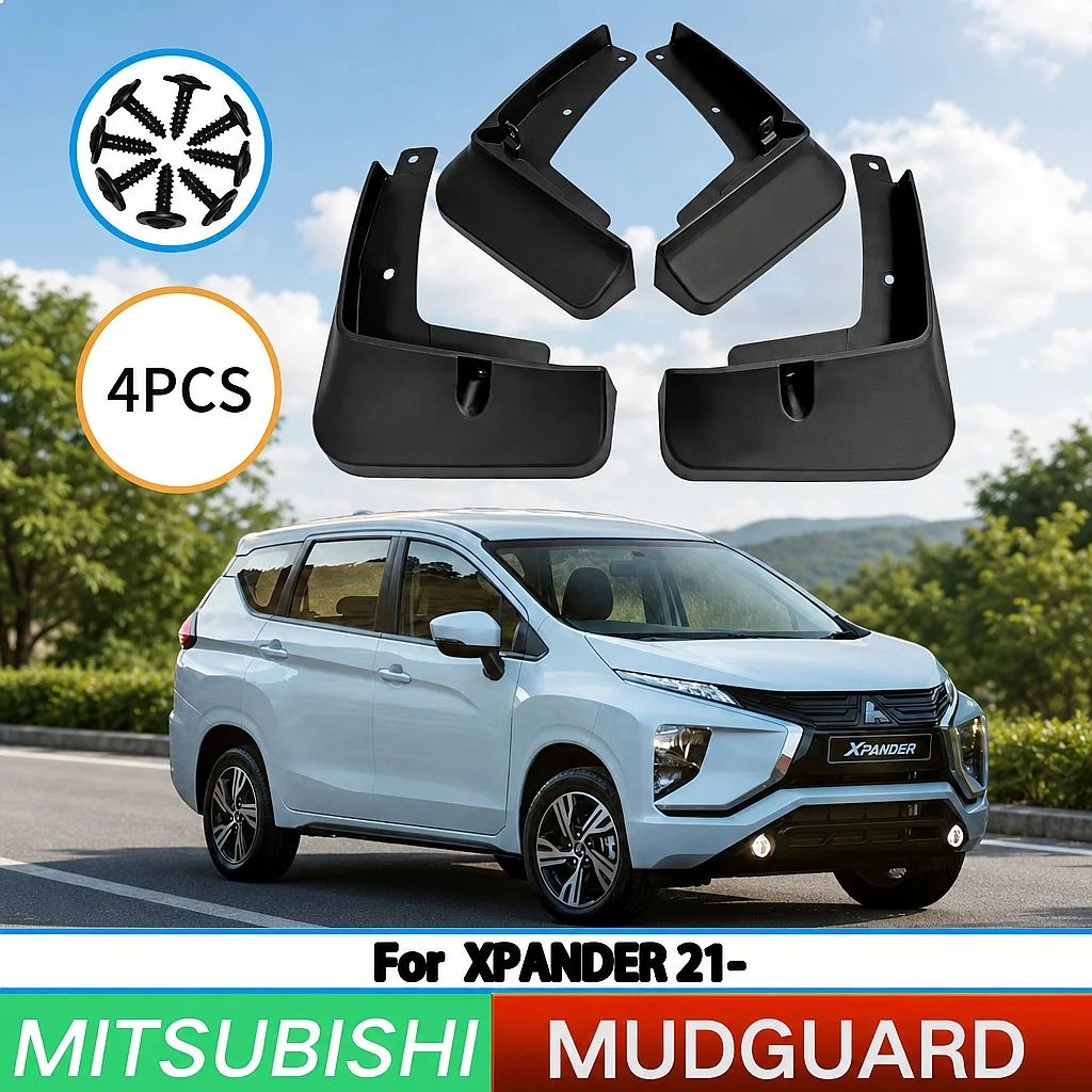Splash Guards Mudguards for Mitsubishi XPander 2021 4pcs Front Rear Wheel Mud Flaps Car Accessories
Splash Guards Mudguards for Mitsubishi XPander 2021 4pcs Front Rear Wheel Mud Flaps Car Accessories