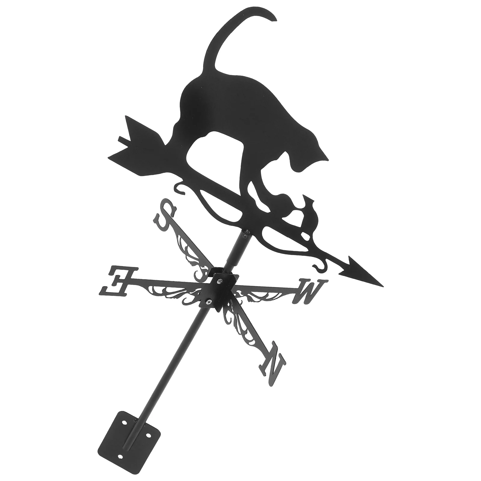 Cat Weathervane Yard Decor Outdoor Stainless Steel Wind Direction Indicator Patio Garden Decoration Vane For Lawn Deck
Cat Weathervane Yard Decor Outdoor Stainless Steel Wind Direction Indicator Patio Garden Decoration Vane For Lawn Deck