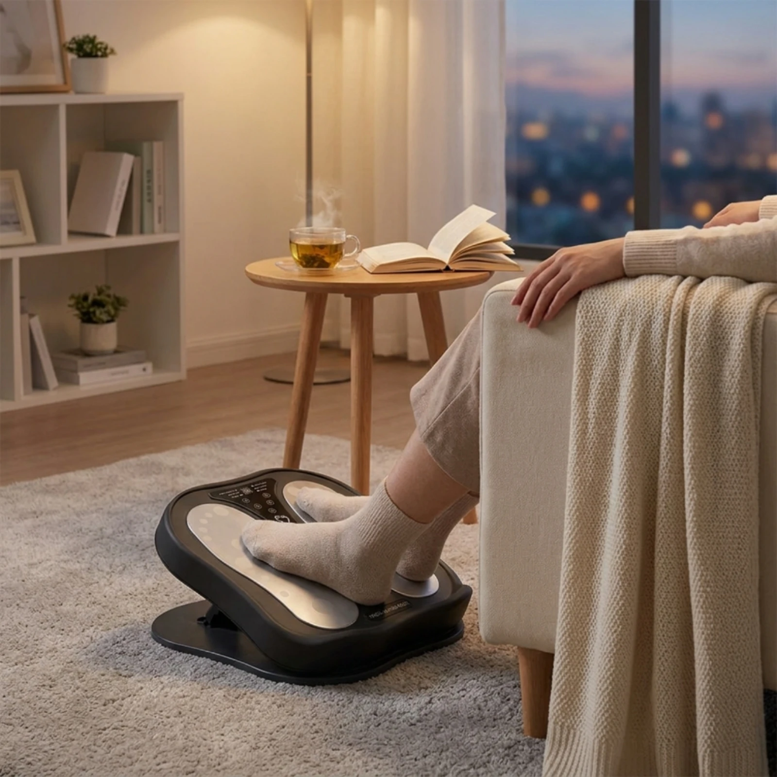 Foot Massager with Electrode Pads Pain Relief Microcurrent Foot Massager Recovery Portable for Adults, Home, Office
Foot Massager with Electrode Pads Pain Relief Microcurrent Foot Massager Recovery Portable for Adults, Home, Office