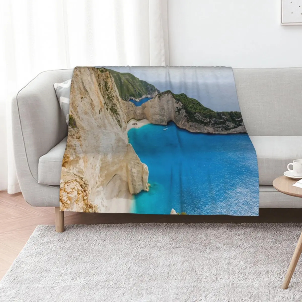 Mountains and sea, Zante, Greece Throw Blanket All Weather Soft Throw Blanket for Sofa
Mountains and sea, Zante, Greece Throw Blanket All Weather Soft Throw Blanket for Sofa