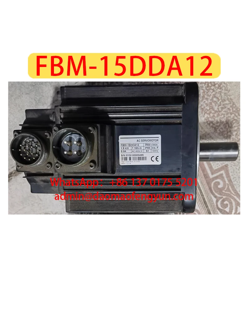FBM-15DDA12 Использованные серводвигатели, аранж для доставки после пропускания теста Быстрая доставка, FBM 15DDA12
FBM-15DDA12 Использованные серводвигатели, аранж для доставки после пропускания теста Быстрая доставка, FBM 15DDA12