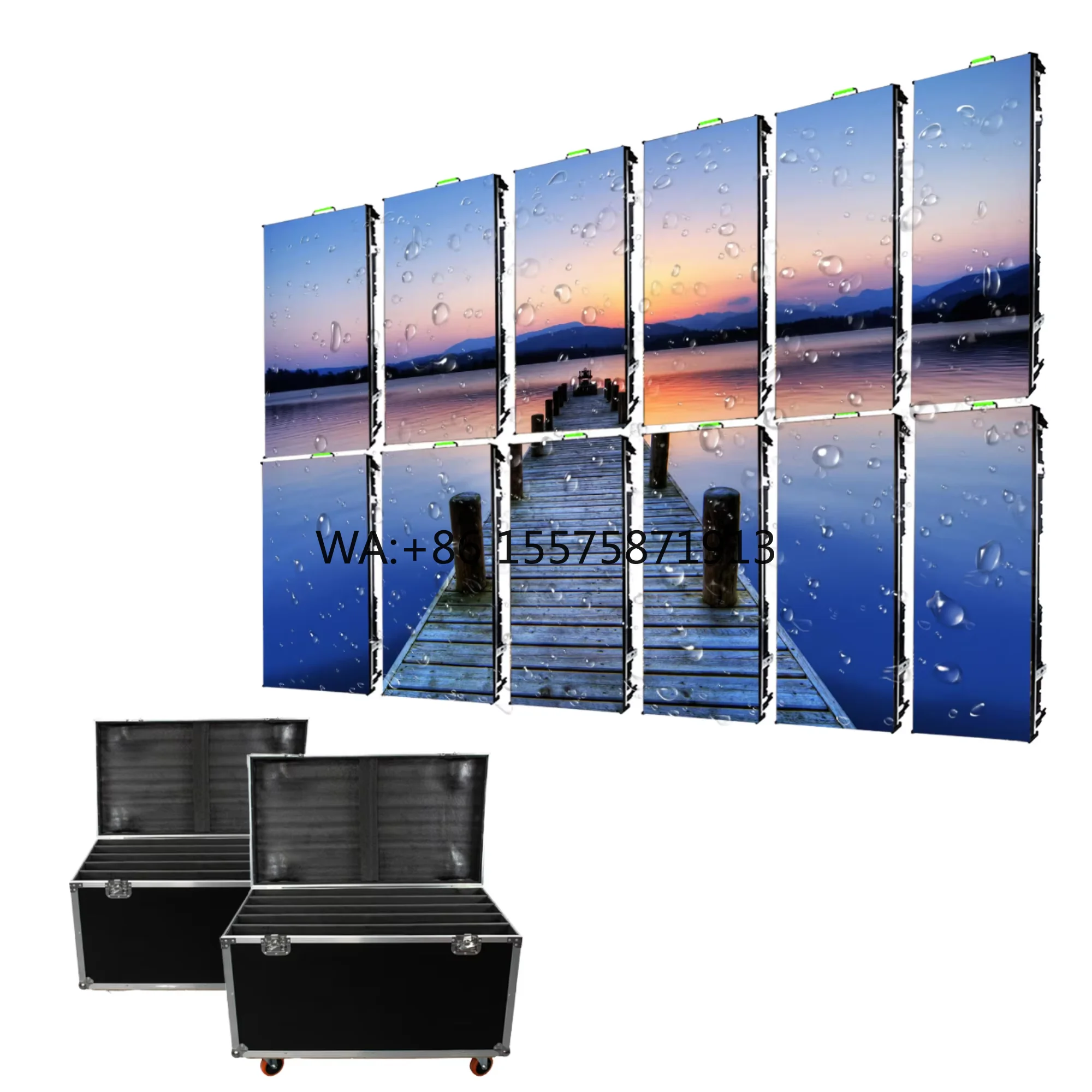 China Import Outdoor P3.91 Led Display Screen 500*1000mm Stage Outdoor Led Display Screen Panel and the Accessories
China Import Outdoor P3.91 Led Display Screen 500*1000mm Stage Outdoor Led Display Screen Panel and the Accessories
