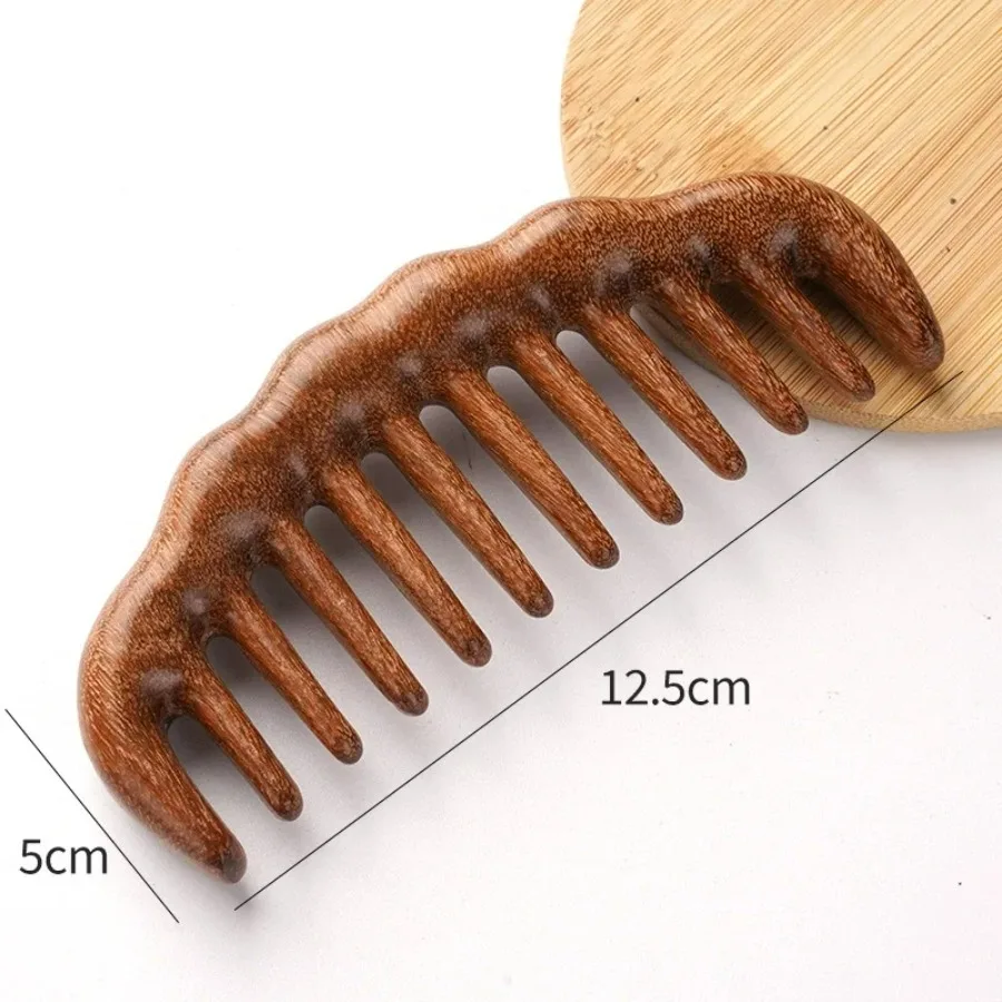 Natural Sandalwood Wide Tooth Comb, Detangling Hair Brush for Women, Anti-Static Scalp Massager, Wooden Hair Care Tool
Natural Sandalwood Wide Tooth Comb, Detangling Hair Brush for Women, Anti-Static Scalp Massager, Wooden Hair Care Tool