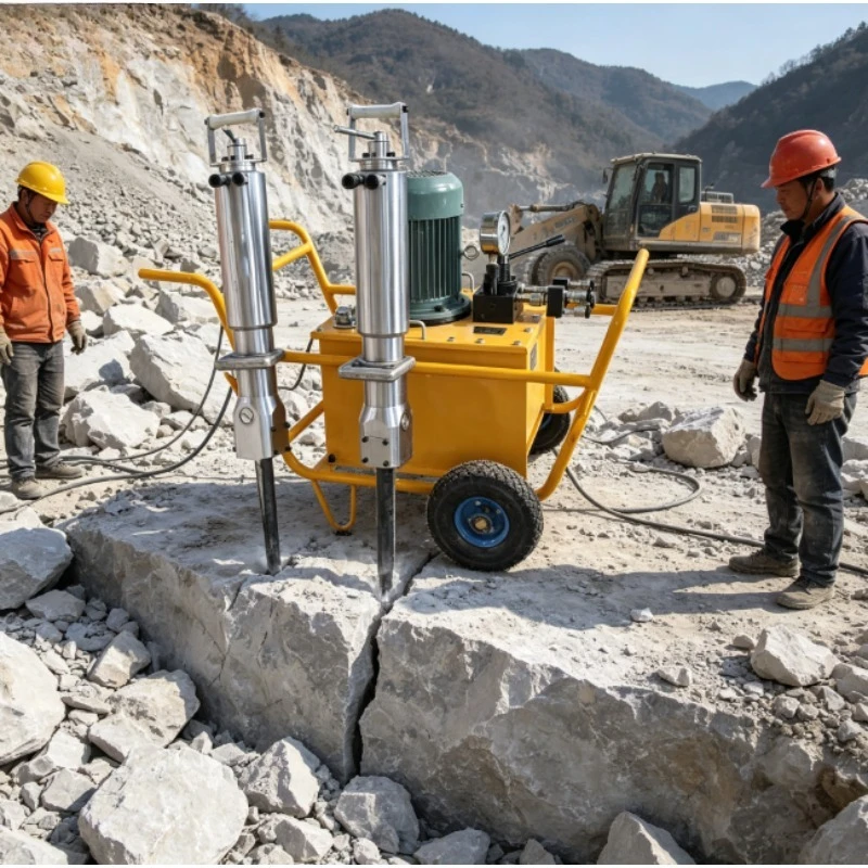 Stone Block Splitter Machine High Strength Wedge Type Tunnel Foundation Rock Splitting Rod
Stone Block Splitter Machine High Strength Wedge Type Tunnel Foundation Rock Splitting Rod
