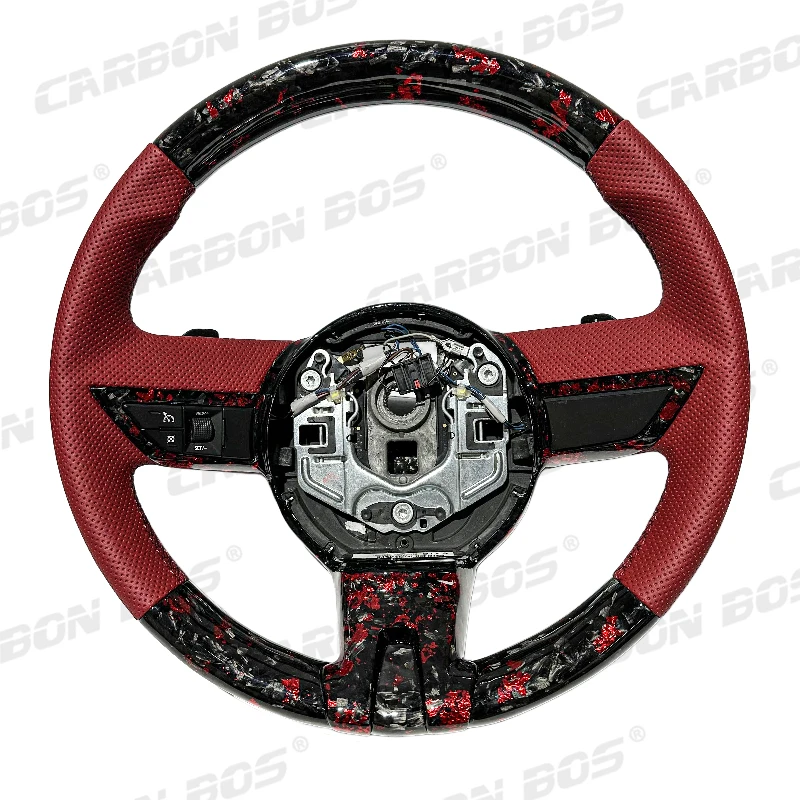 For Camaro Red Forged Carbon Fiber with Red Perforated Leather for Camaro Sports Hot Sell Smooth Operation New Design
For Camaro Red Forged Carbon Fiber with Red Perforated Leather for Camaro Sports Hot Sell Smooth Operation New Design