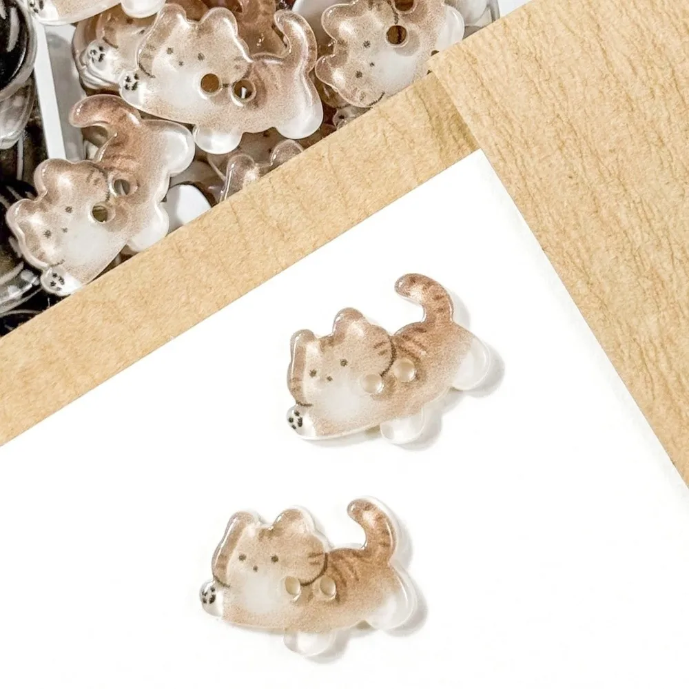 30pcs Grey Cat Creative Kitty Buttons Resin Cute Tabby Cat Buttons Fashionable Ginger Cat Buttons Clothing Coat
30pcs Grey Cat Creative Kitty Buttons Resin Cute Tabby Cat Buttons Fashionable Ginger Cat Buttons Clothing Coat