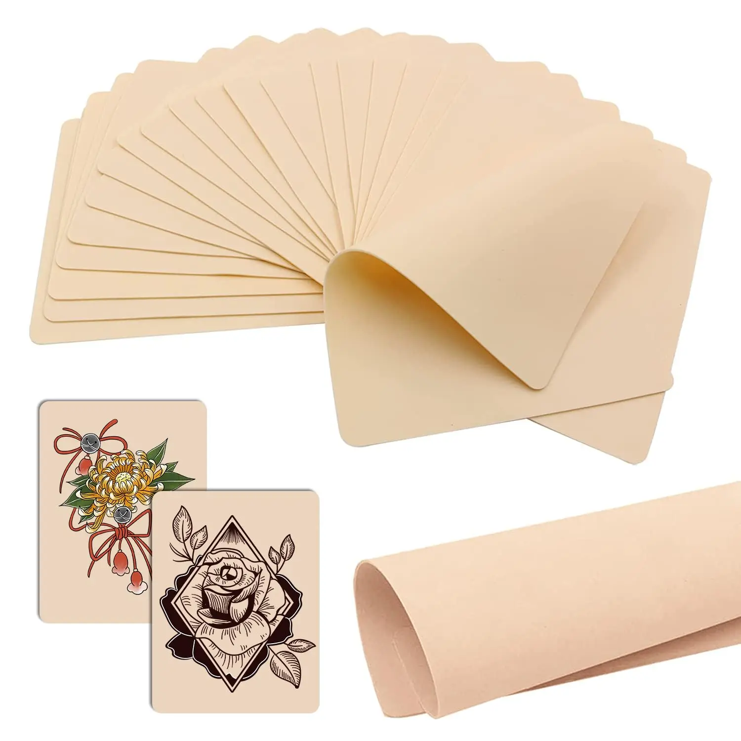 1-50PCS Silicone Tattoo Practice Skin Double Fake Tattoo Skin Permanent Makeup Tattoo Beginner Practice Synthetic Leather
1-50PCS Silicone Tattoo Practice Skin Double Fake Tattoo Skin Permanent Makeup Tattoo Beginner Practice Synthetic Leather