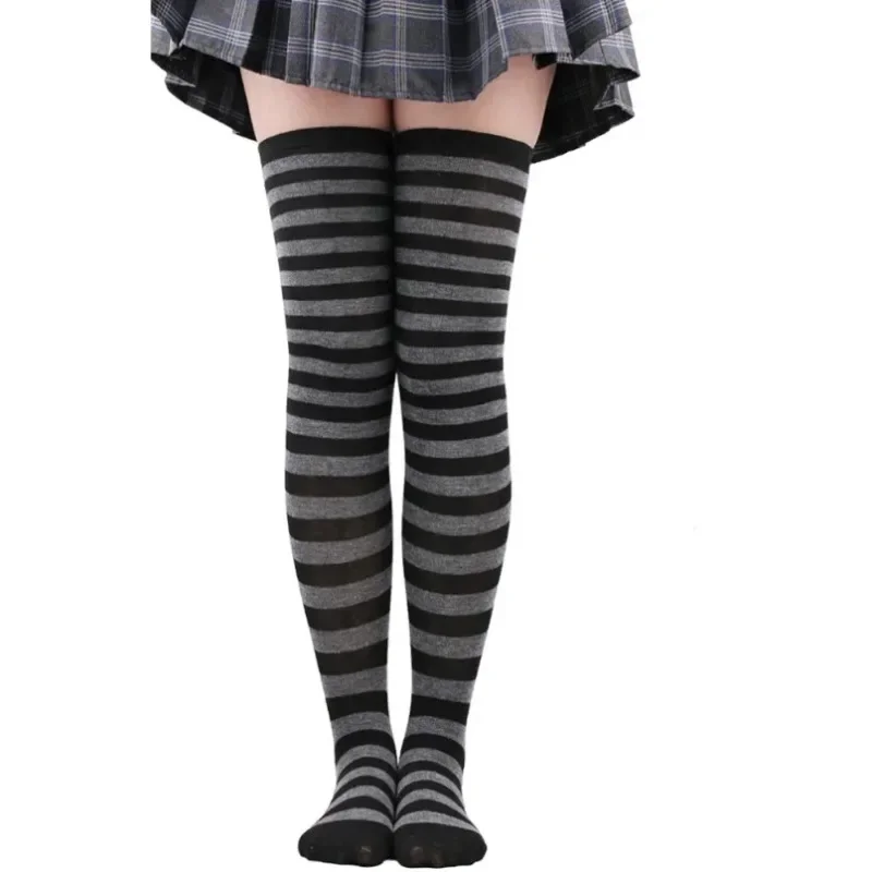 Thigh High Stockings Womens Striped Ladies Girls Black White pink Long Over Above Knee Socks femboy Cosplay Lolita Harajuku Y2k
Thigh High Stockings Womens Striped Ladies Girls Black White pink Long Over Above Knee Socks femboy Cosplay Lolita Harajuku Y2k