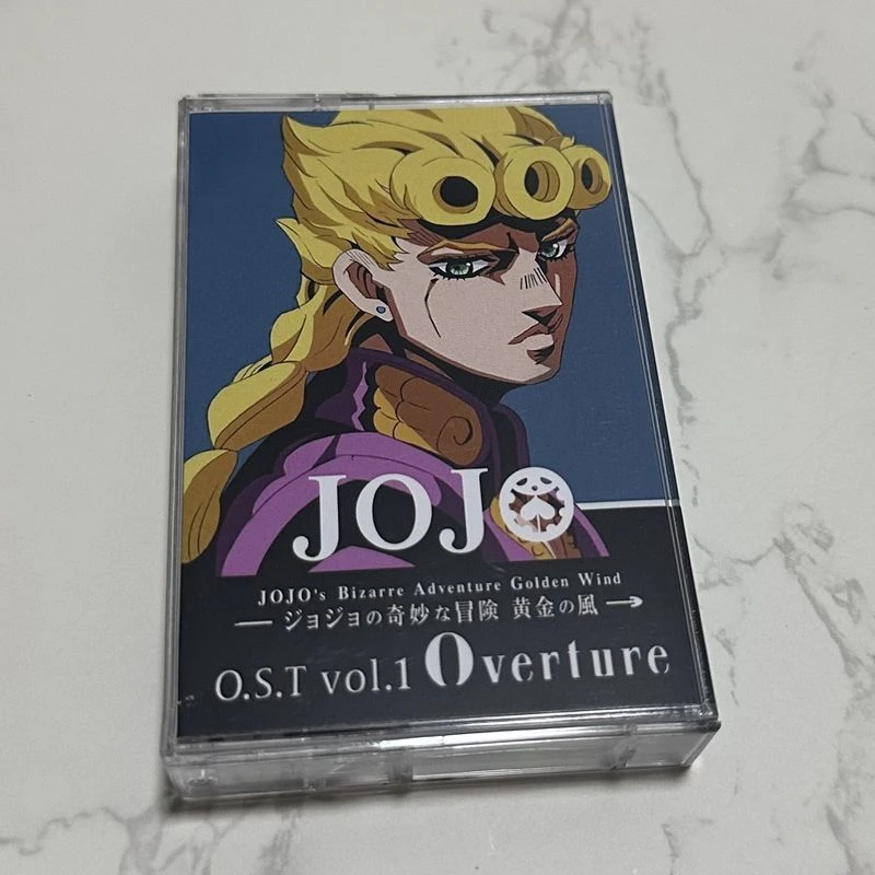 Anime JOJO's Bizarre Adventure Kanno Yuugo Music Tape Golden Wind OST1 Album Cassettes Cosplay Walkman Recorder Soundtracks Box
Anime JOJO's Bizarre Adventure Kanno Yuugo Music Tape Golden Wind OST1 Album Cassettes Cosplay Walkman Recorder Soundtracks Box