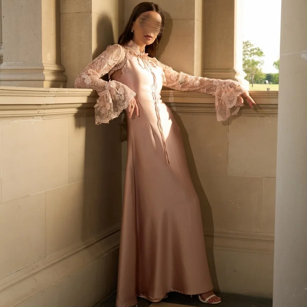 Customized Formal Evening Two-piece Gowns Lace Long Sleeves A-line Midi Dresses Formal Party Prom Gowns for Wedding
Customized Formal Evening Two-piece Gowns Lace Long Sleeves A-line Midi Dresses Formal Party Prom Gowns for Wedding