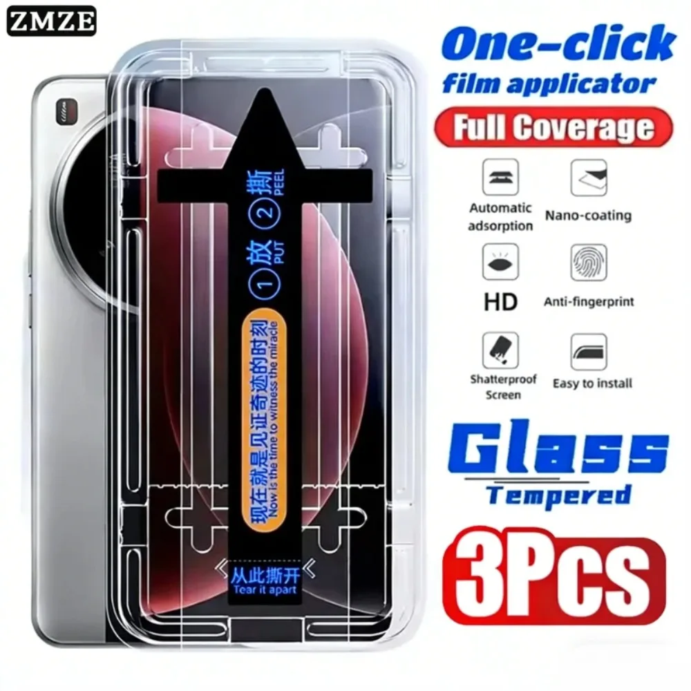 3 шт. Защитное стекло для Oneplus 15, 13, 12, 11, 15R, ACE, 6T, 6, 5 с легкой установкой, закаленное стекло-пленка для экрана
3 шт. Защитное стекло для Oneplus 15, 13, 12, 11, 15R, ACE, 6T, 6, 5 с легкой установкой, закаленное стекло-пленка для экрана