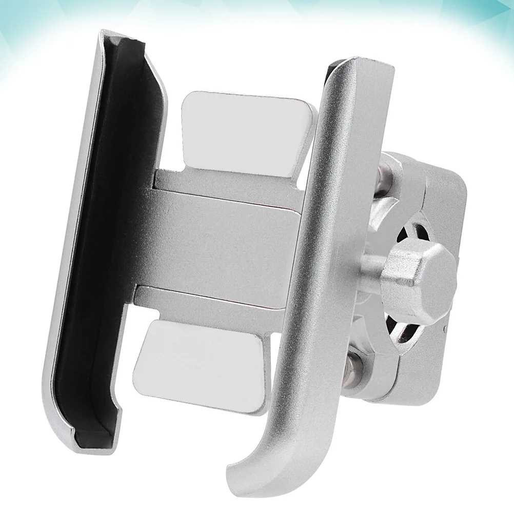 Aluminum Alloy Mobile Phone Bracket Motorcycle Navigation Bracket Mobile Phone Holder Riding Equipment Silver (Handlebar Type)
Aluminum Alloy Mobile Phone Bracket Motorcycle Navigation Bracket Mobile Phone Holder Riding Equipment Silver (Handlebar Type)