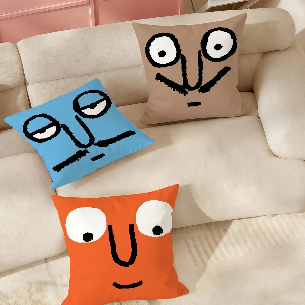 Aesthetic Art J-Jean J-Jullien Pillow Case Suitable For Bedrooms Living Rooms Cars Home Decoration
Aesthetic Art J-Jean J-Jullien Pillow Case Suitable For Bedrooms Living Rooms Cars Home Decoration