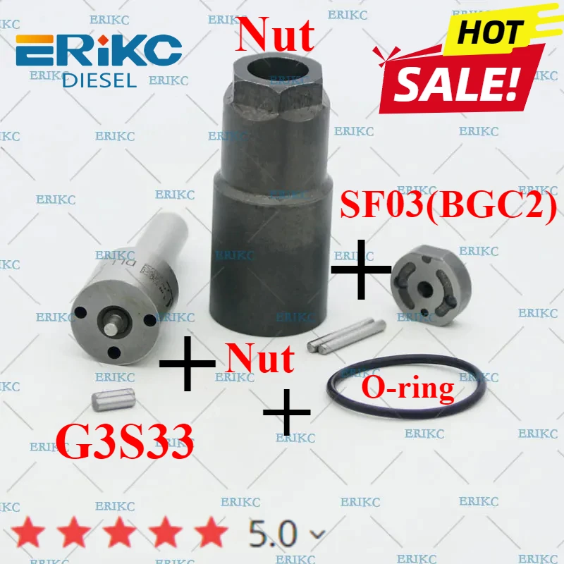 23670-09380 23670-39425 Комплекты для ремонта дизельных форсунок: клапанная пластина SF03(BGC2), распылитель G3S33 для Toyota 295050-0740 295050-0741
23670-09380 23670-39425 Комплекты для ремонта дизельных форсунок: клапанная пластина SF03(BGC2), распылитель G3S33 для Toyota 295050-0740 295050-0741