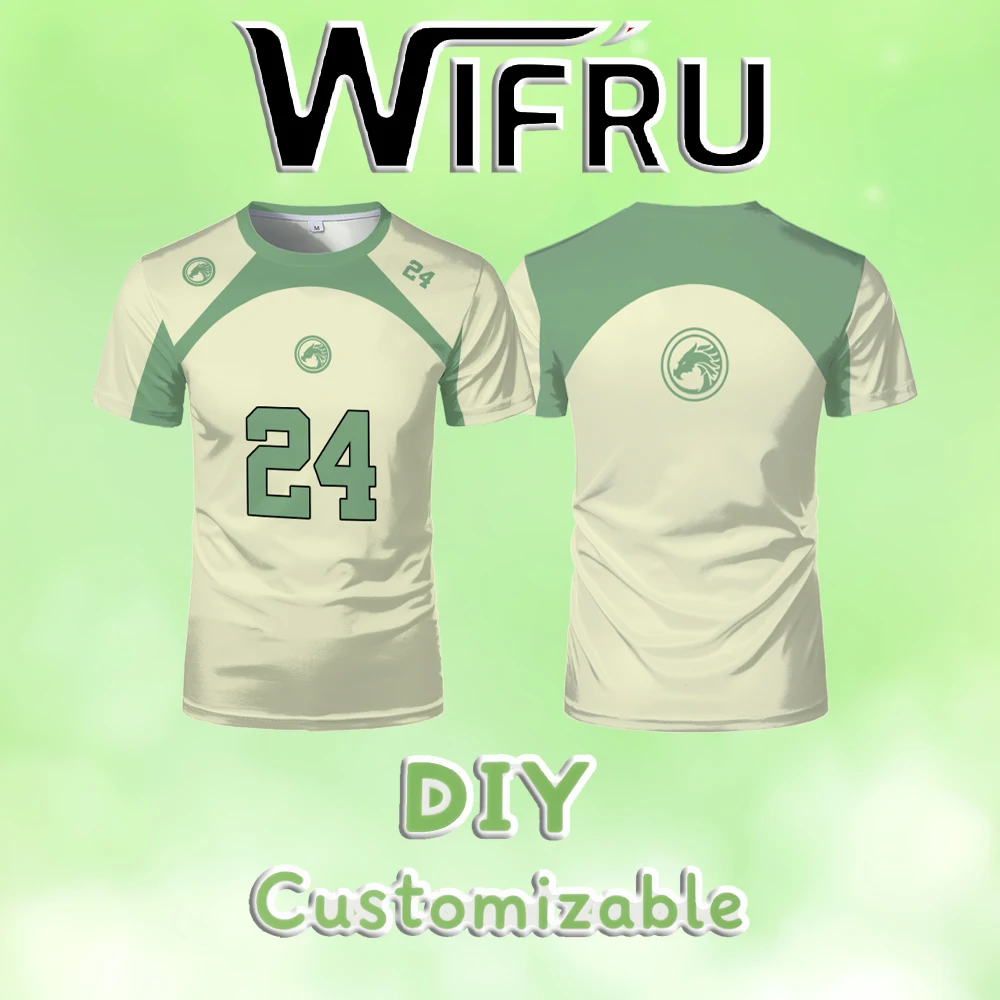 Summer Men's Youthful vitality Jersey WIFRU High-quality 3D Printing Breathable Fitness Sportswear T-shirts Unisex Casual Tops
Summer Men's Youthful vitality Jersey WIFRU High-quality 3D Printing Breathable Fitness Sportswear T-shirts Unisex Casual Tops
