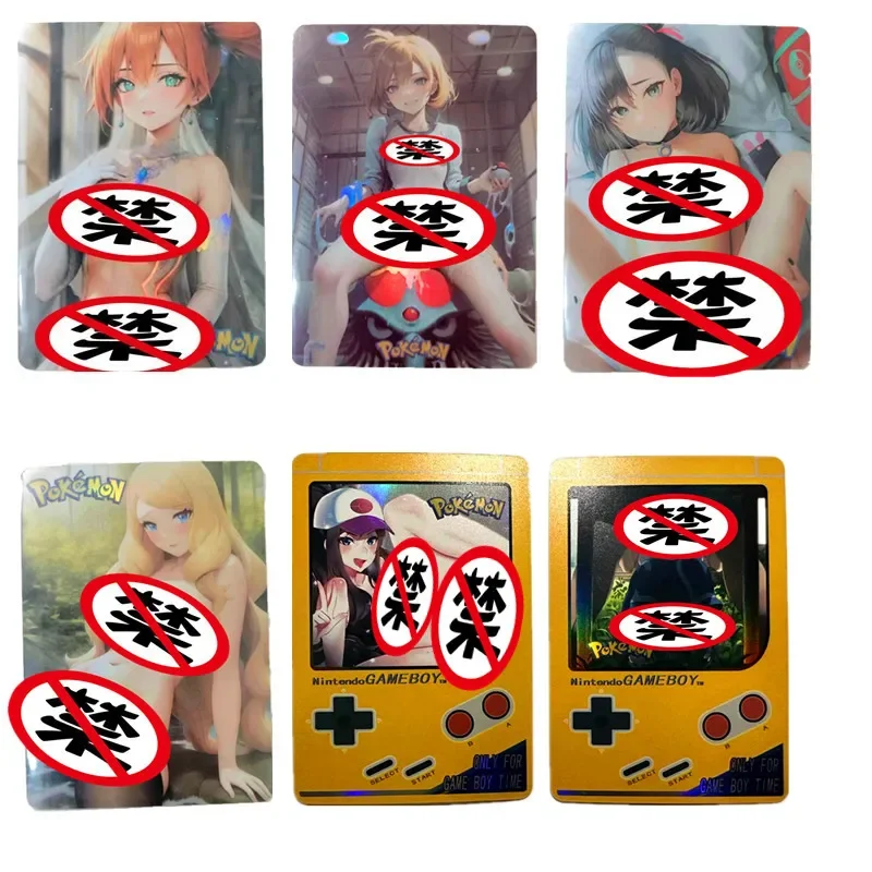 1pcs/set Sexy Card Anime Pokémon Mary Female Trainer Nude Card ACG Cute Girl Pokémon Ball Toy Gift Comics Collect Cards
1pcs/set Sexy Card Anime Pokémon Mary Female Trainer Nude Card ACG Cute Girl Pokémon Ball Toy Gift Comics Collect Cards