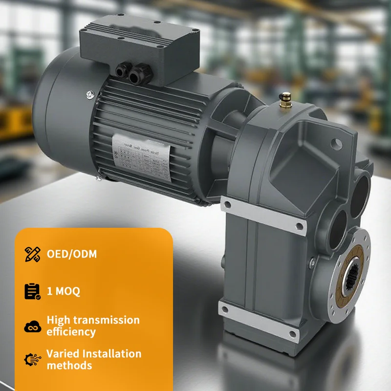 F Series Gearmotor 0.18kw-315kw Rated Power Motor Gearbox/small Electric Motors
F Series Gearmotor 0.18kw-315kw Rated Power Motor Gearbox/small Electric Motors