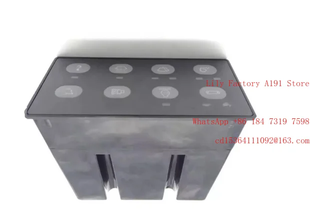 Construction Machinery Parts 8-Key Wiper Headlight Control Panel 227-7755
Construction Machinery Parts 8-Key Wiper Headlight Control Panel 227-7755
