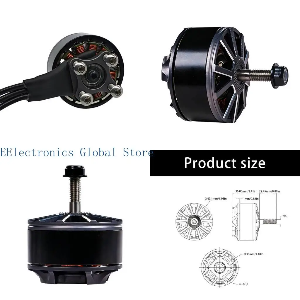 462B Precisions Engineered 4214 Brushless Motor Kit For Smooth Operation In Challenging Flight Conditions Easy Installation
462B Precisions Engineered 4214 Brushless Motor Kit For Smooth Operation In Challenging Flight Conditions Easy Installation