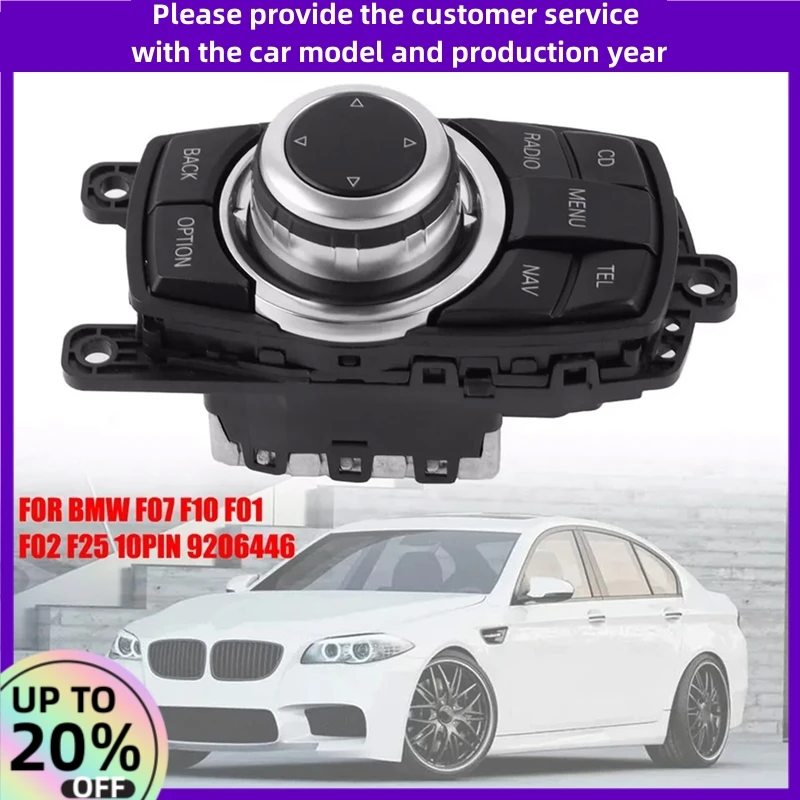 Модуль джойстика контроллера медиапереключателя A75F-10Pin 65829206446 Для BMW F10 F01 F02 F03 F11 F04 F07 GT 2007-2013 65829206444
Модуль джойстика контроллера медиапереключателя A75F-10Pin 65829206446 Для BMW F10 F01 F02 F03 F11 F04 F07 GT 2007-2013 65829206444