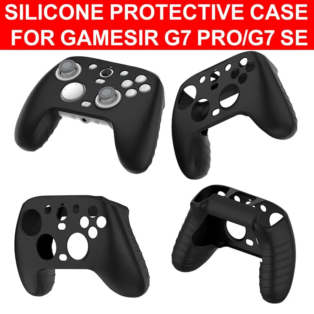 Силиконовый защитный чехол/накладка для геймпада Gamesir G7 Pro/G7 SE: защита от царапин, теплоотвод, нескользящий, ударопрочный
Силиконовый защитный чехол/накладка для геймпада Gamesir G7 Pro/G7 SE: защита от царапин, теплоотвод, нескользящий, ударопрочный