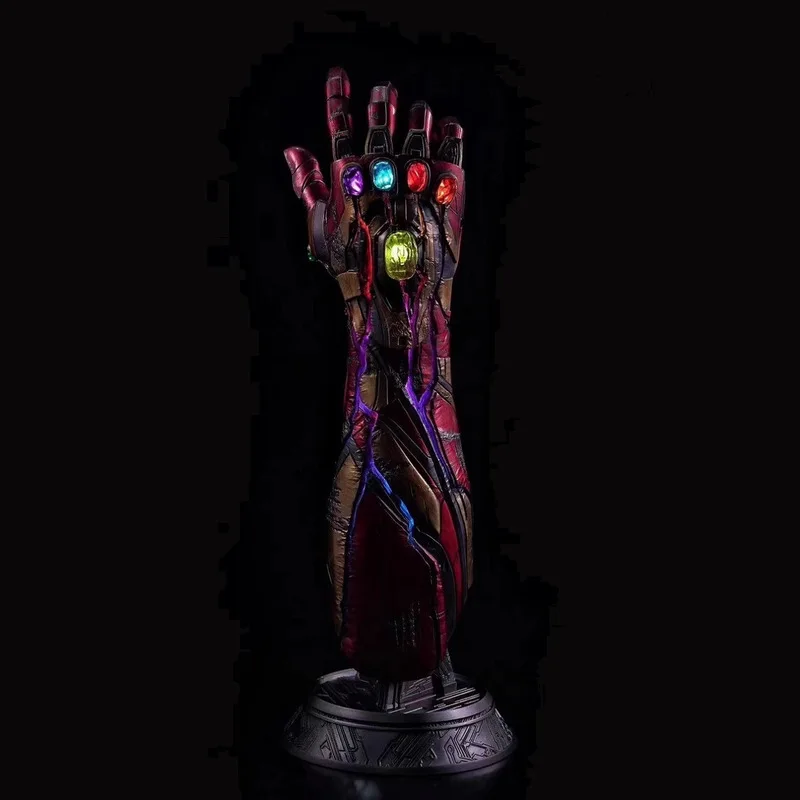 1/1 Iron Man Mk85 Infinity Gauntlet Avengers Led Light Life Size Resin Statue Model Collectible Desktop Decor Adult Collectors
1/1 Iron Man Mk85 Infinity Gauntlet Avengers Led Light Life Size Resin Statue Model Collectible Desktop Decor Adult Collectors