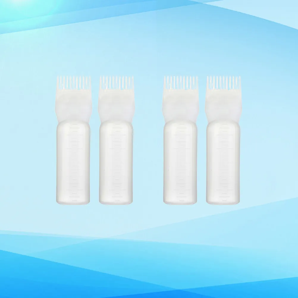 4Pcs Hair Dye Bottle Applicator Comb White Salon Root Coloring Tool Hair Coloring Bottle Hairdressing Accessories
4Pcs Hair Dye Bottle Applicator Comb White Salon Root Coloring Tool Hair Coloring Bottle Hairdressing Accessories