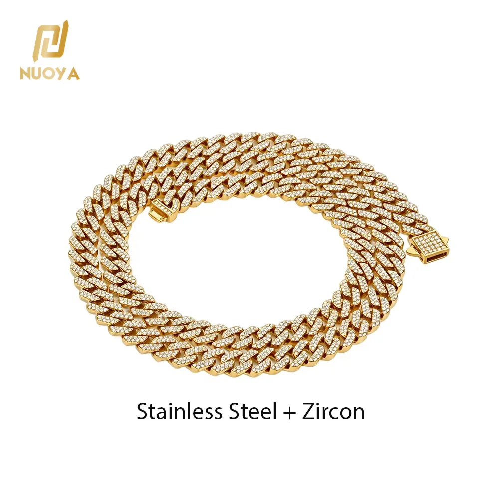 8mm Iced Out Cuban Link Chain Necklace for Men Women Stainless Steel Paved Cubic Zircon Hip Hop Rapper Necklaces Jewelry Gif
8mm Iced Out Cuban Link Chain Necklace for Men Women Stainless Steel Paved Cubic Zircon Hip Hop Rapper Necklaces Jewelry Gif