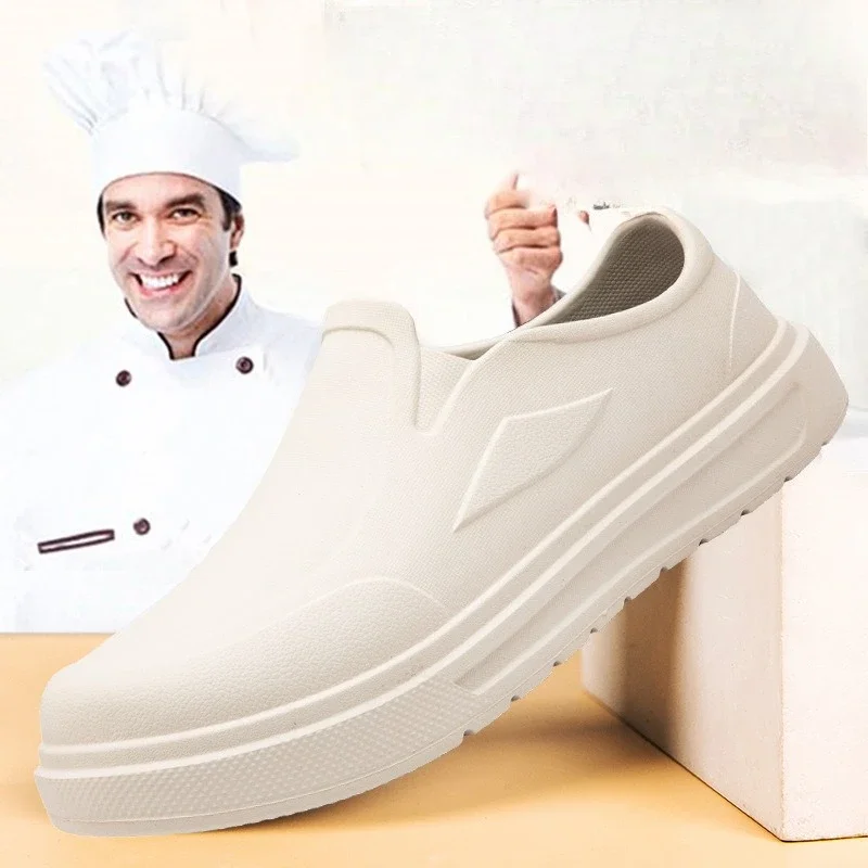 Men's Chef Shoes Anti Slip Oil Resistant Dirt Resistant Kitchen Shoes Work Quick Drying Rain Large Size Breath
Men's Chef Shoes Anti Slip Oil Resistant Dirt Resistant Kitchen Shoes Work Quick Drying Rain Large Size Breath