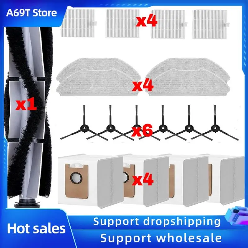 A69T Fit For AIRROBO T20+ Robot Vacuum Parts Accessories Main Brush Hepa Filter Dust Bag Mop Washcloth
A69T Fit For AIRROBO T20+ Robot Vacuum Parts Accessories Main Brush Hepa Filter Dust Bag Mop Washcloth