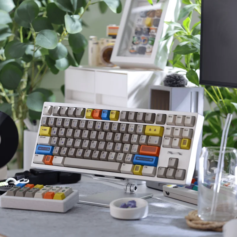 Retro-Futurism Theme Keycaps Set Cherry Profile Sublimation PBT Keyboard Caps Custom Keycaps for Mechanical Keyboard Accessories
Retro-Futurism Theme Keycaps Set Cherry Profile Sublimation PBT Keyboard Caps Custom Keycaps for Mechanical Keyboard Accessories