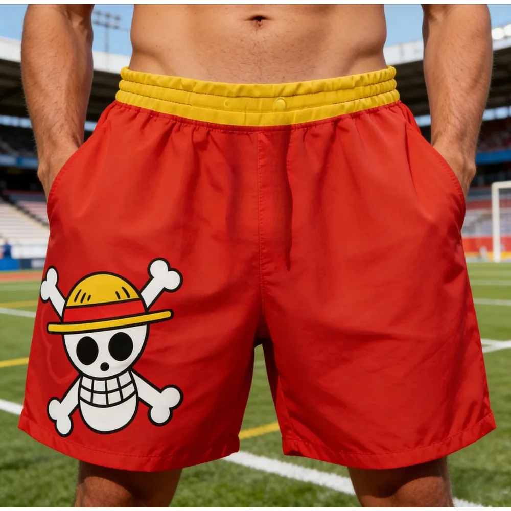 2026 Bandai ONE PIECE Luffy Men's Woman Performance Gym Shorts Summer Quick-dry Comfy Lightweight Beach Shorts Breathable
2026 Bandai ONE PIECE Luffy Men's Woman Performance Gym Shorts Summer Quick-dry Comfy Lightweight Beach Shorts Breathable