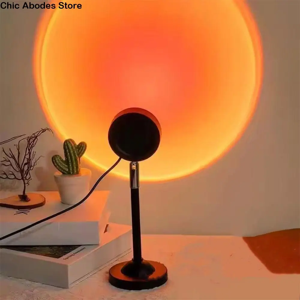 16 Color Sunset Projection Lamp Remote Control Vibrant Spectrum LED Sunset Lamp Neon Style Rotated RGB Night Light
16 Color Sunset Projection Lamp Remote Control Vibrant Spectrum LED Sunset Lamp Neon Style Rotated RGB Night Light