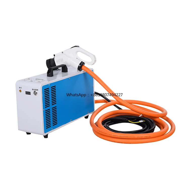New GBT CHAdeMO CCS Single Gun Portable 7KW 200A DC Fast Charger with Plug IP55 Waterproof European Standard
New GBT CHAdeMO CCS Single Gun Portable 7KW 200A DC Fast Charger with Plug IP55 Waterproof European Standard